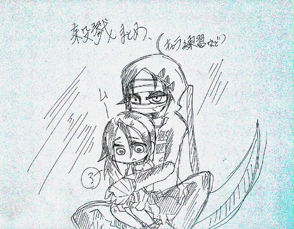 白黒と練習と雑さと。