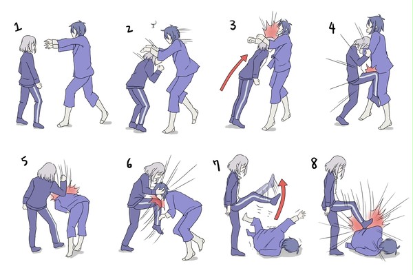 防身術教学
