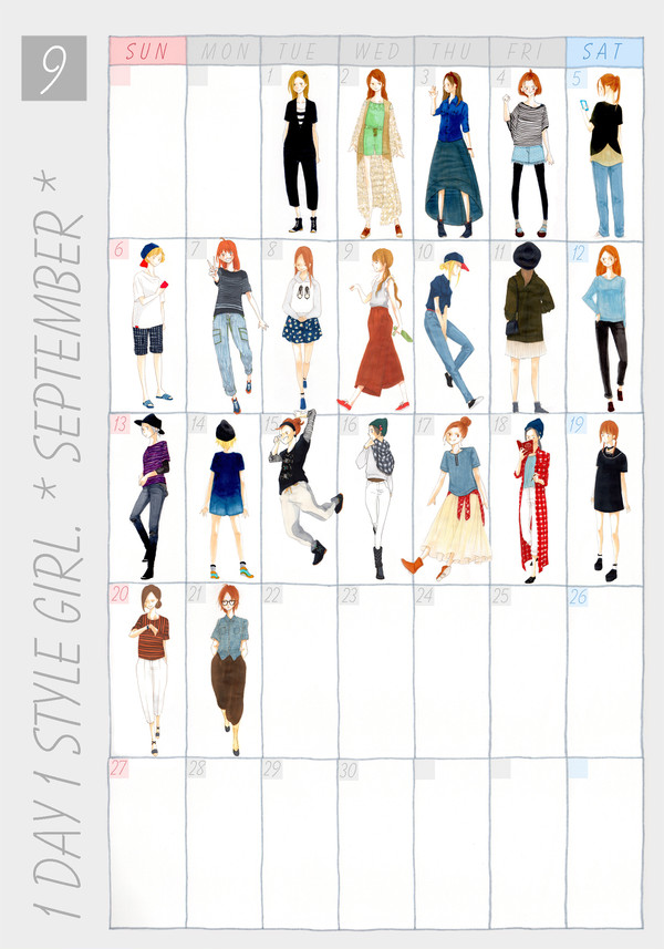 1 day 1style Girl *9 【 log 】
