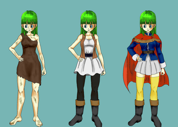 【DQ5】ヘンリーを女体化してみた