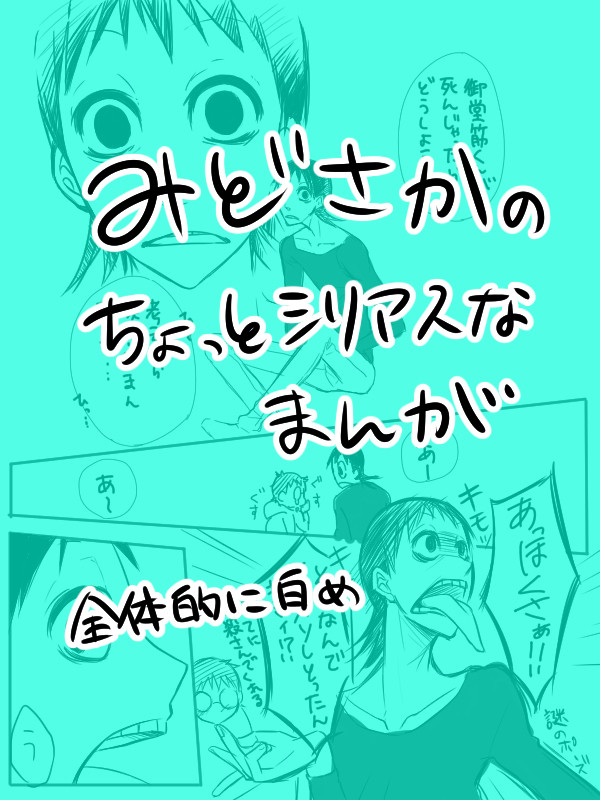 みどさかのちょっとシリアスなまんが