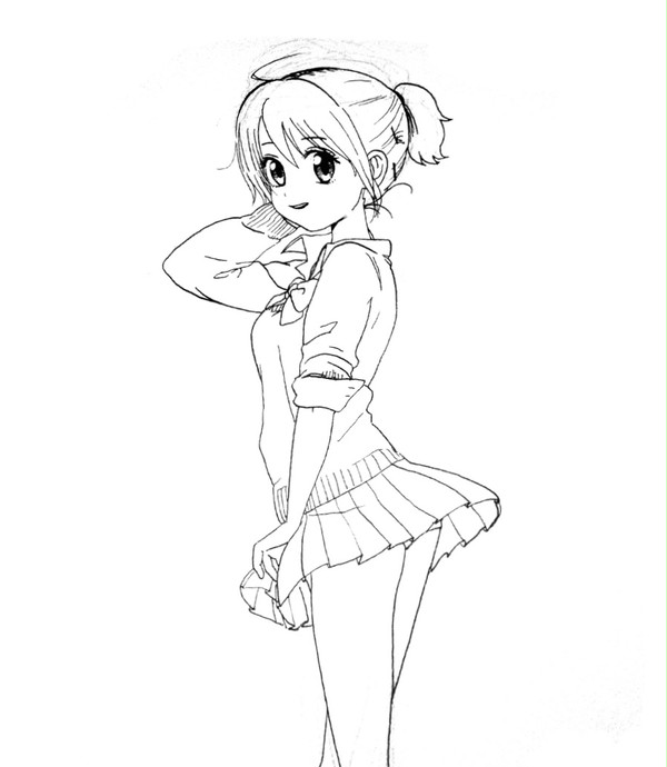 屋上パンチラ
