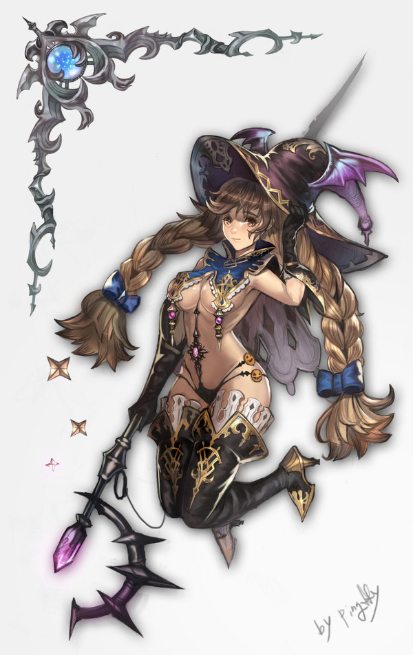 むらさきいろ水晶 の 魔女