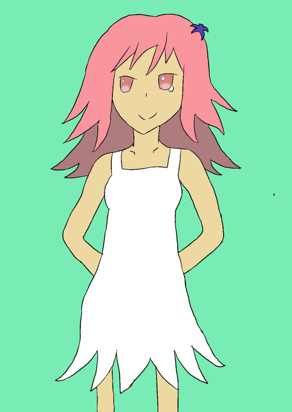 ヒヤシンスの擬人化