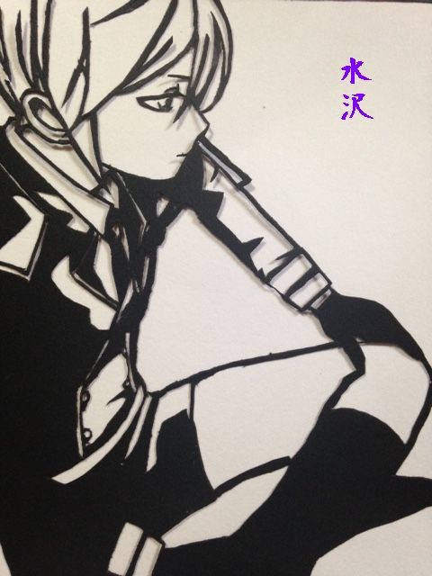 【刀剣乱舞】切り絵【薬研藤四郎】