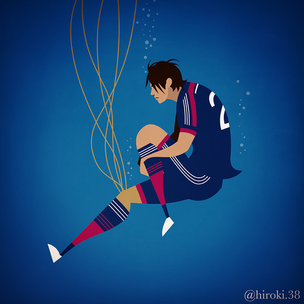 サッカーイラスト