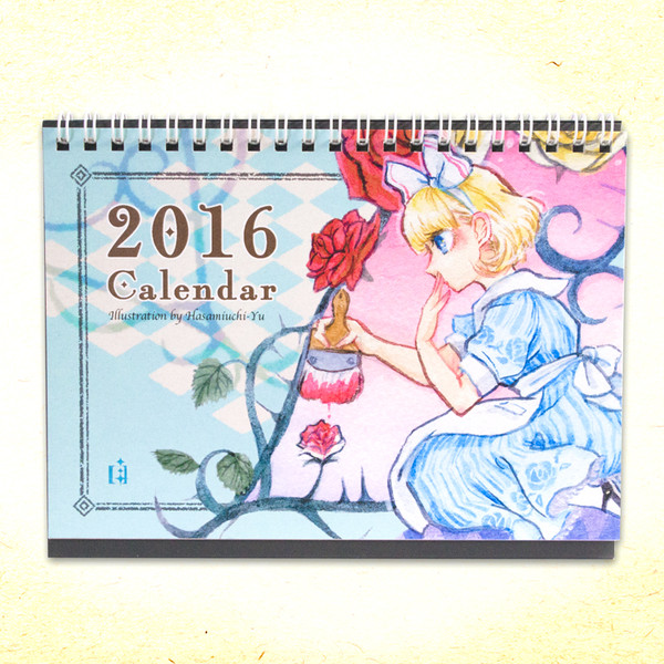 2016オリジナル卓上カレンダーサンプル
