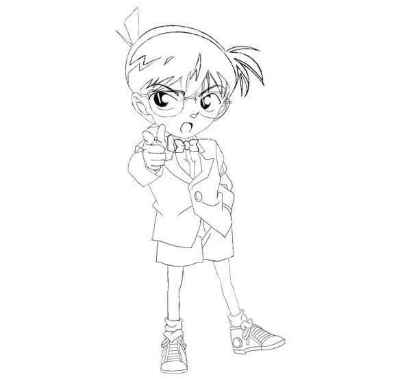 コナン君キャラ似せ練習