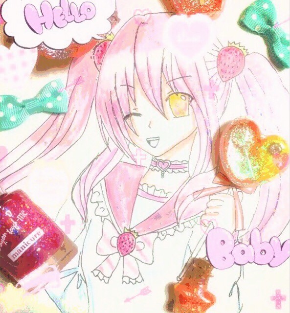 ゆめかわいい萌咲いちご