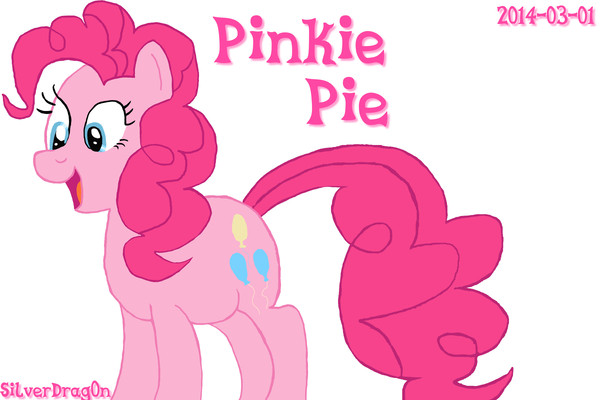 Pinkie Pie Drawn