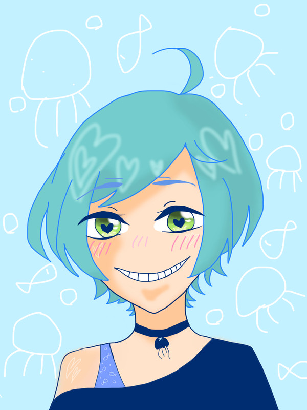 またしても初描き( 'ω'o[ 深海奏汰 ]o同じ絵