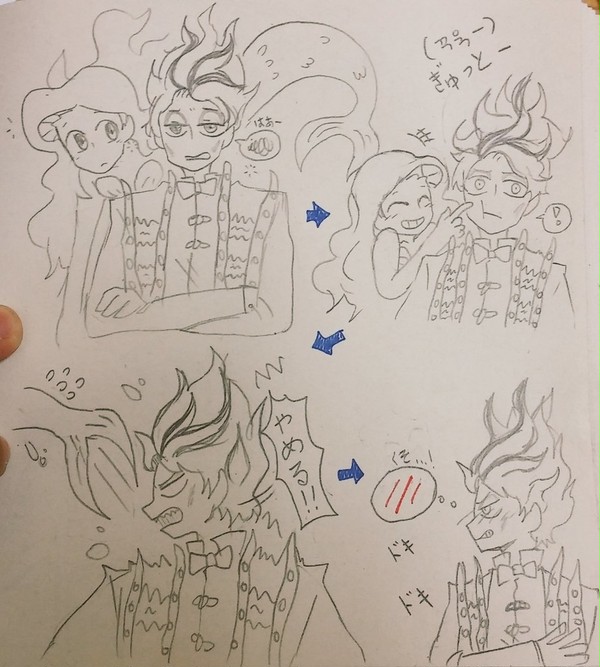 軽いいたずら→ときめき