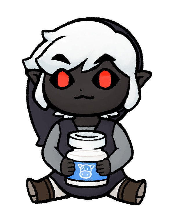 Milk please!