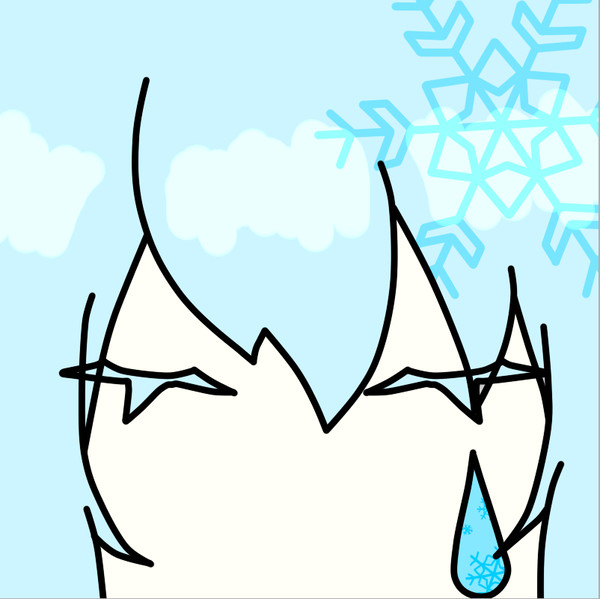 雪の女の子