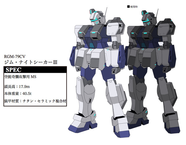 RGM-79CV ジム・ナイトシーカーⅢ