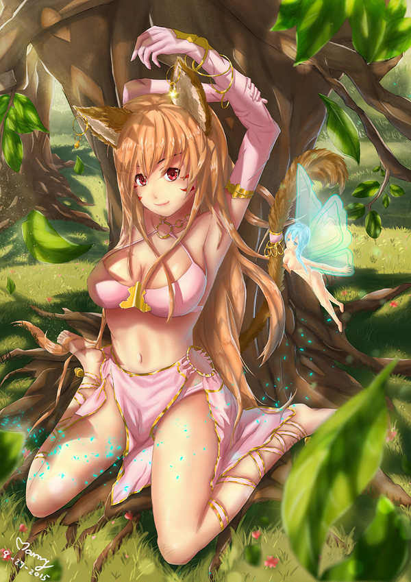 daily morning in mystic forest