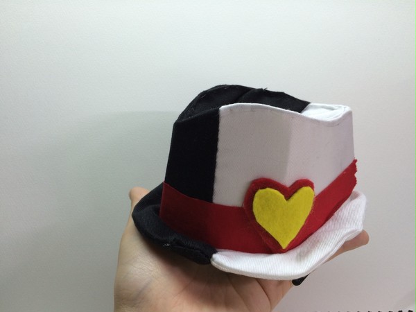 ジャックハートのミニハットを作ってしまった