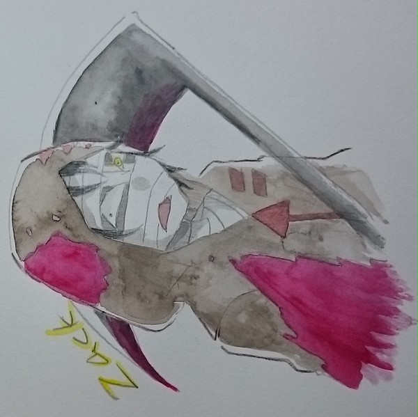 殺戮の天使初描き