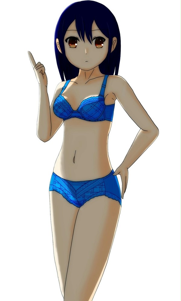 下着女の子