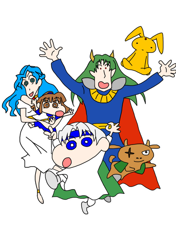 ぷよ魔導 クレしんパロ