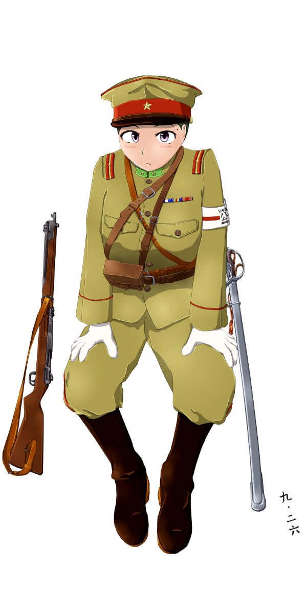 大正十年の騎兵伍長