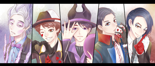 ∅・*:。Happy Villains-男性陣