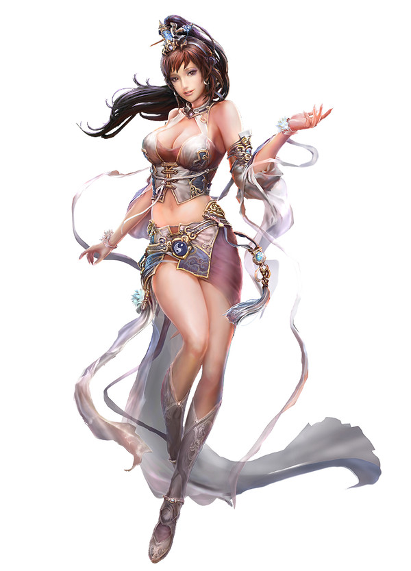 游戏用 界面接引女