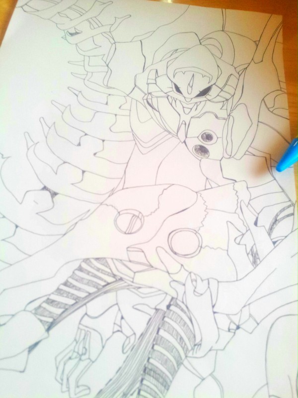 久々に描いてみたったー