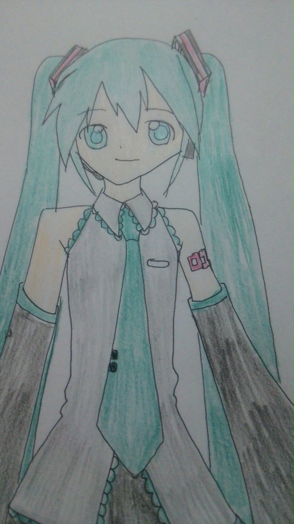 初音ミク書いてみた！