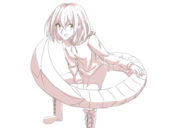 しっぽパーカーちゃん