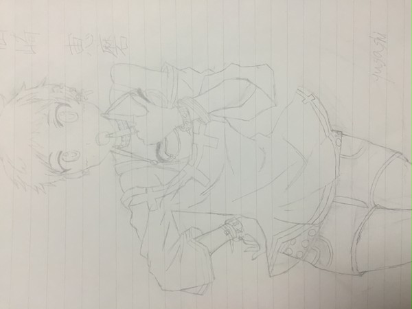 仙崎恵磨ちゃん アナログ描き