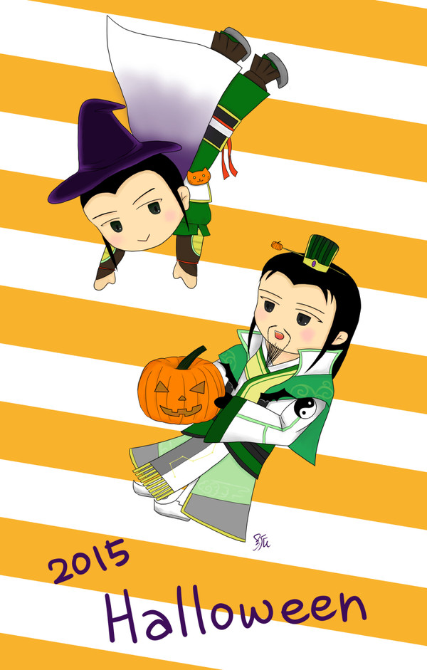 ハロウィン劉備&諸葛亮
