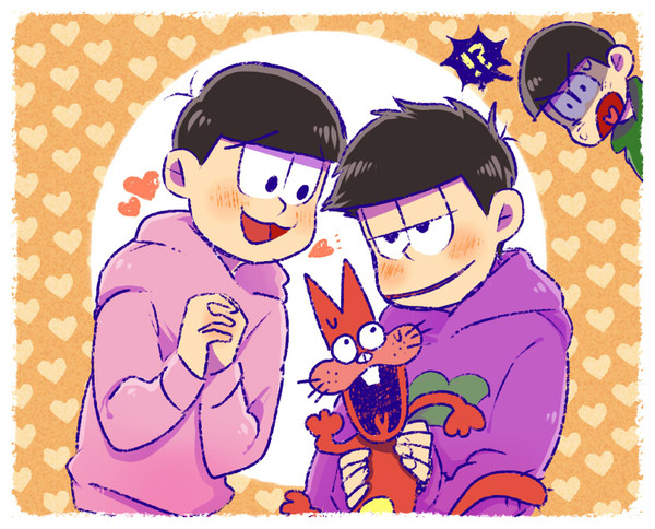 ピンクとムラサキ