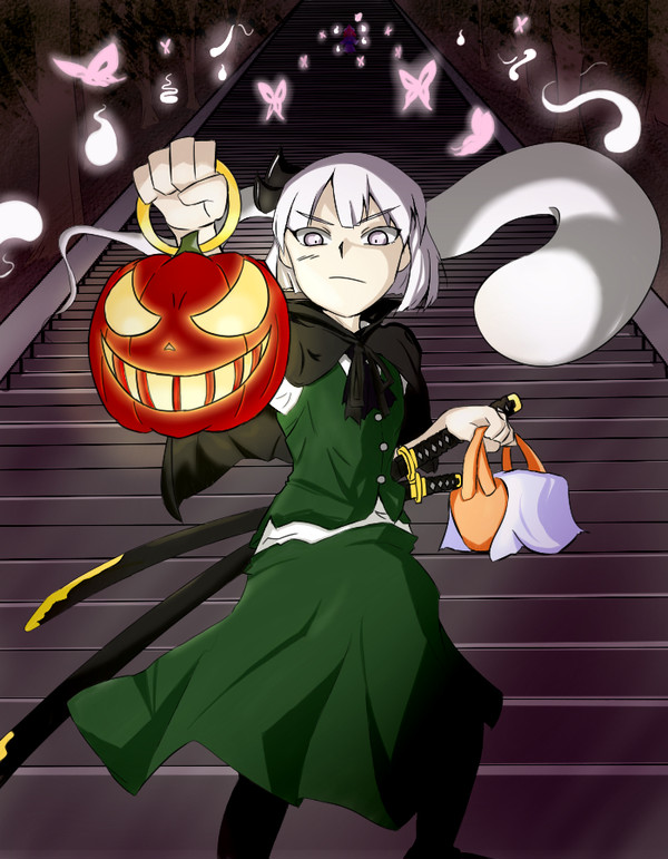 お菓子置いてけ
