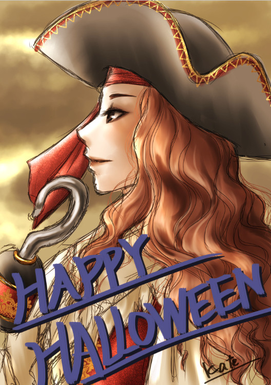 ハロウィン落書き