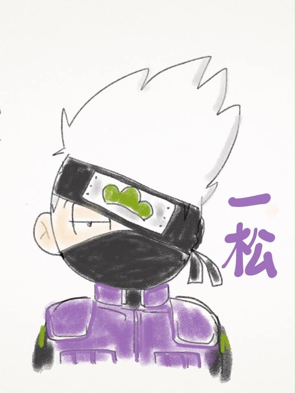 おそ松さん　一松とはたけカカシを混ぜてみた