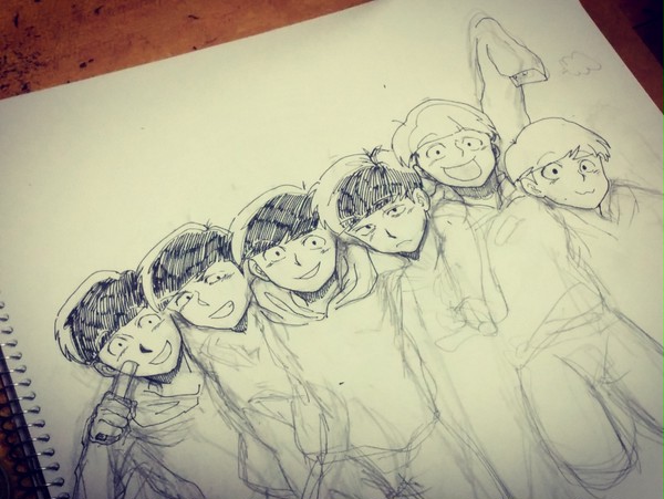 おそ松さんらくがき