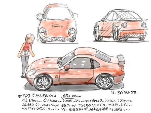 まいなすモーターショー2015(FRスポーツカースタディ)