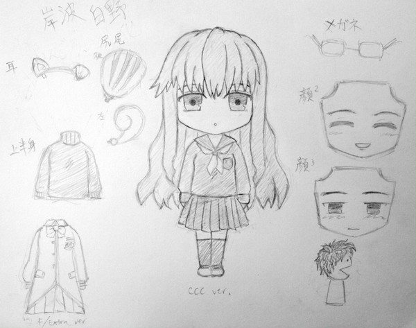 Fate/Extra 女主人公がねんどろいど化されたら