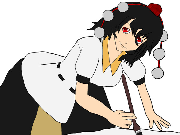書き初め文ちゃんリベンジ