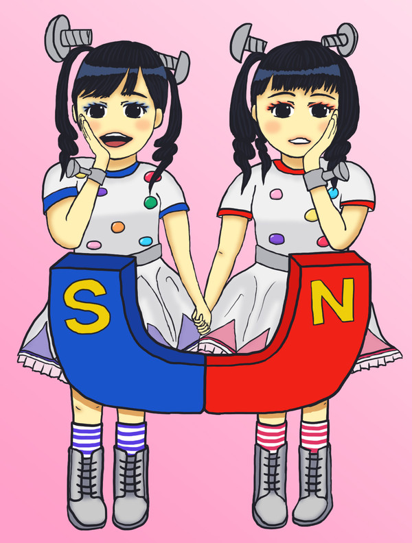 磁石のあーりんれにちゃん