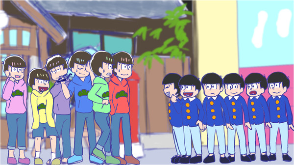 「お兄さんたちも、六つ子なの？」