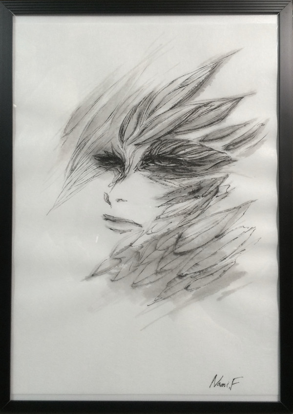 2015.10.11『風』墨絵 F4