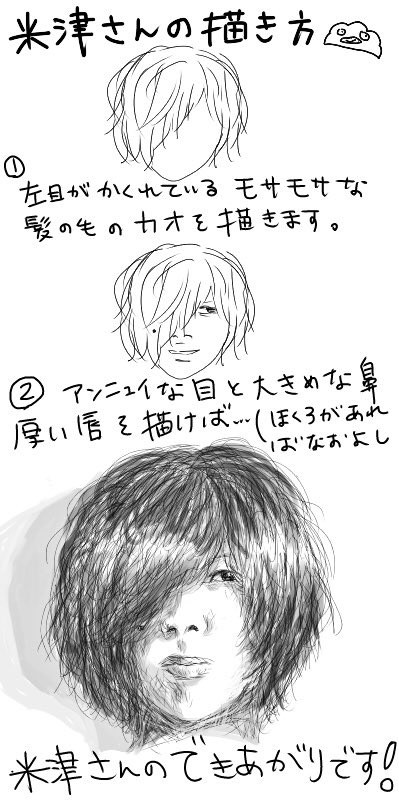 ☆米津さんの描き方講座☆