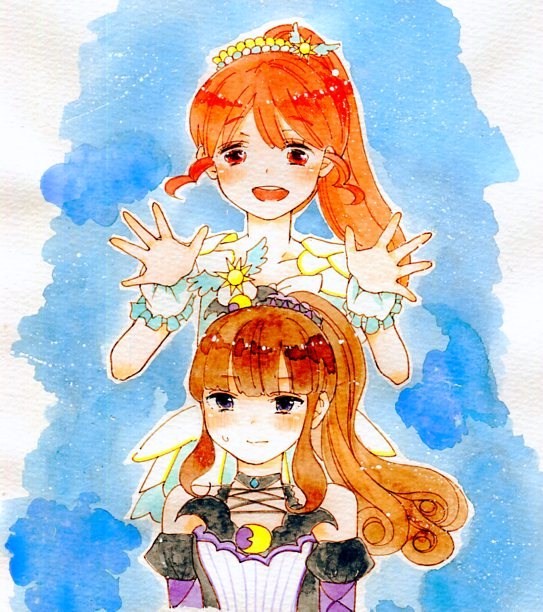 みかんちゃんとあろまちゃん