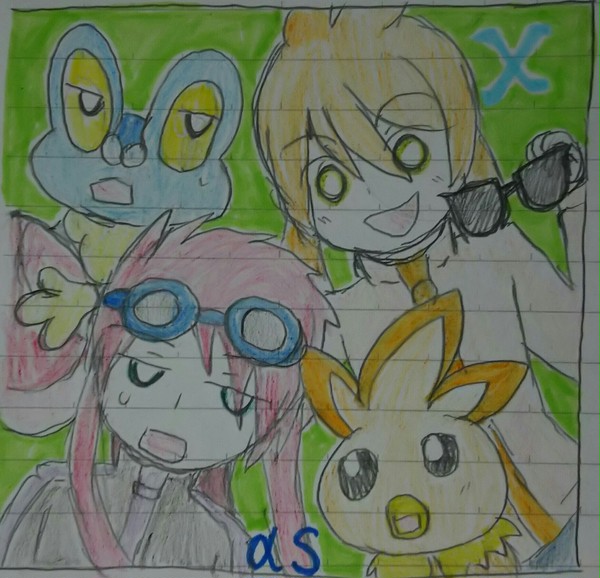 ポケモンX･ASの主人公(笑)