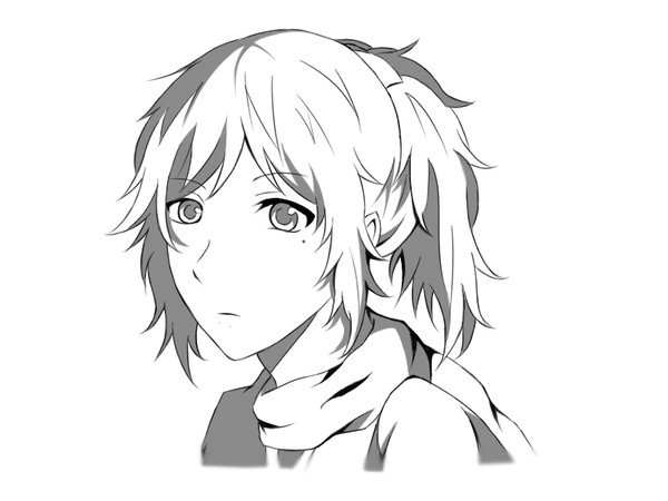 モノクロ安定くん