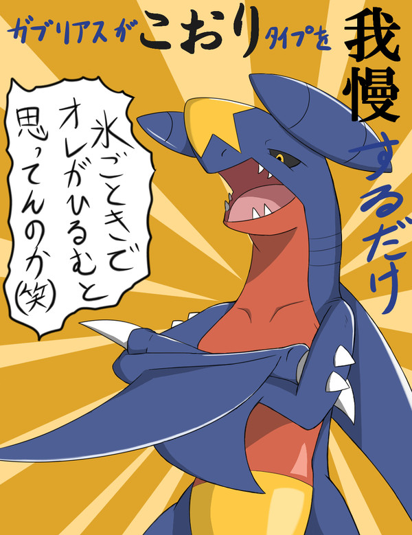 こおりタイプなんて怖くない！！