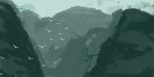 空山新雨后