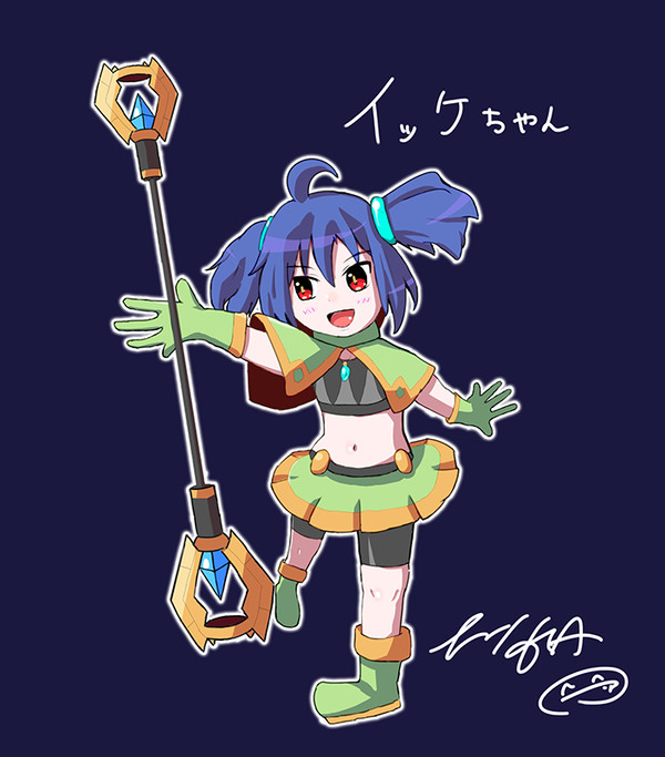 魔神少女エピソード2イラストコンテストはっじまるよー!